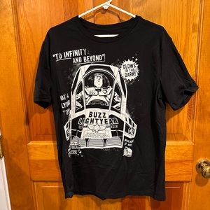 Buzz Lightyear / Toy Story Disney Pixar black t-shirt